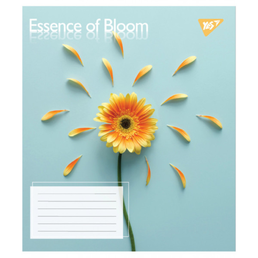 Зошит Yes Essence of Bloom А5 60 аркушів клітинка (767723)