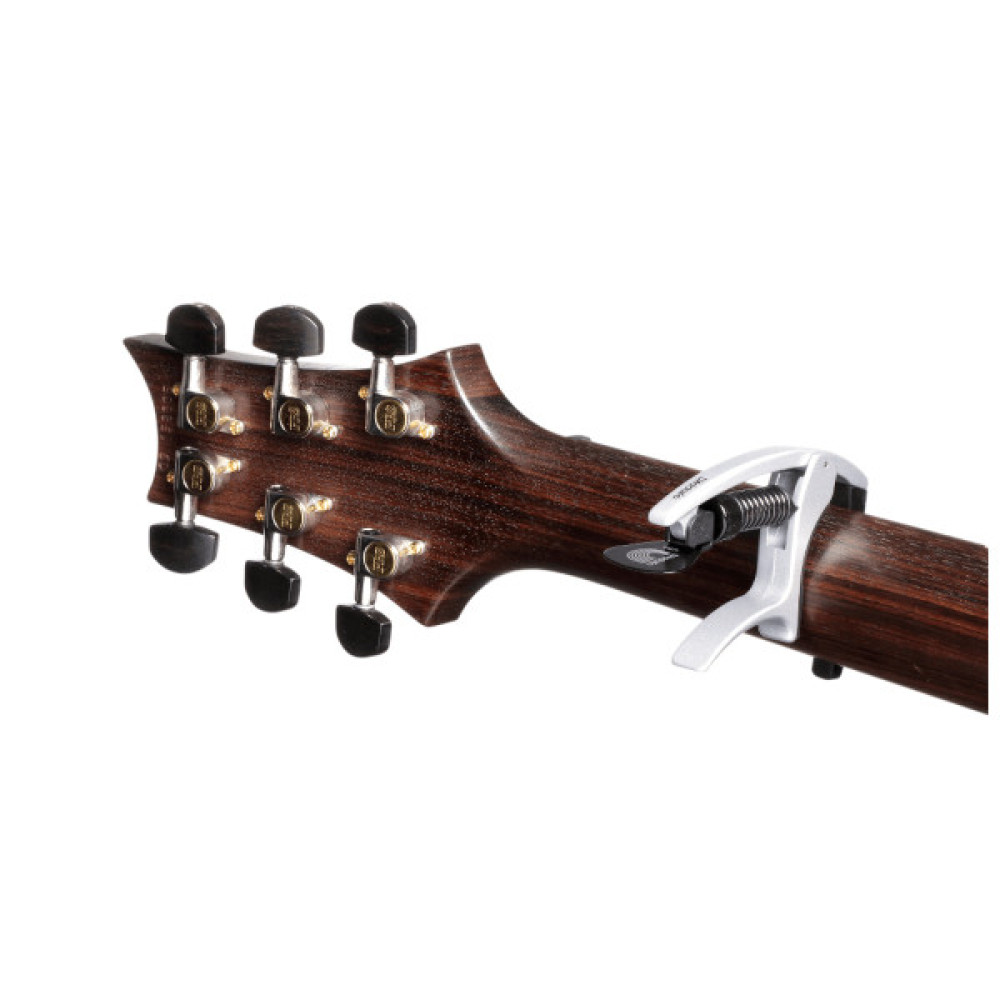 Каподастр D'Addario Tri-Action Capo Silver (PW-CP-09S)