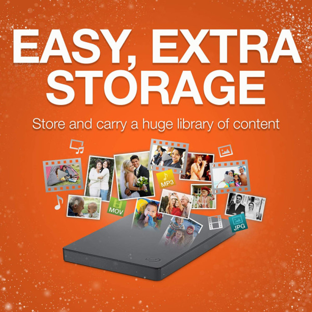 Портативний жорсткий диск Seagate 1TB USB 3.0 Basic