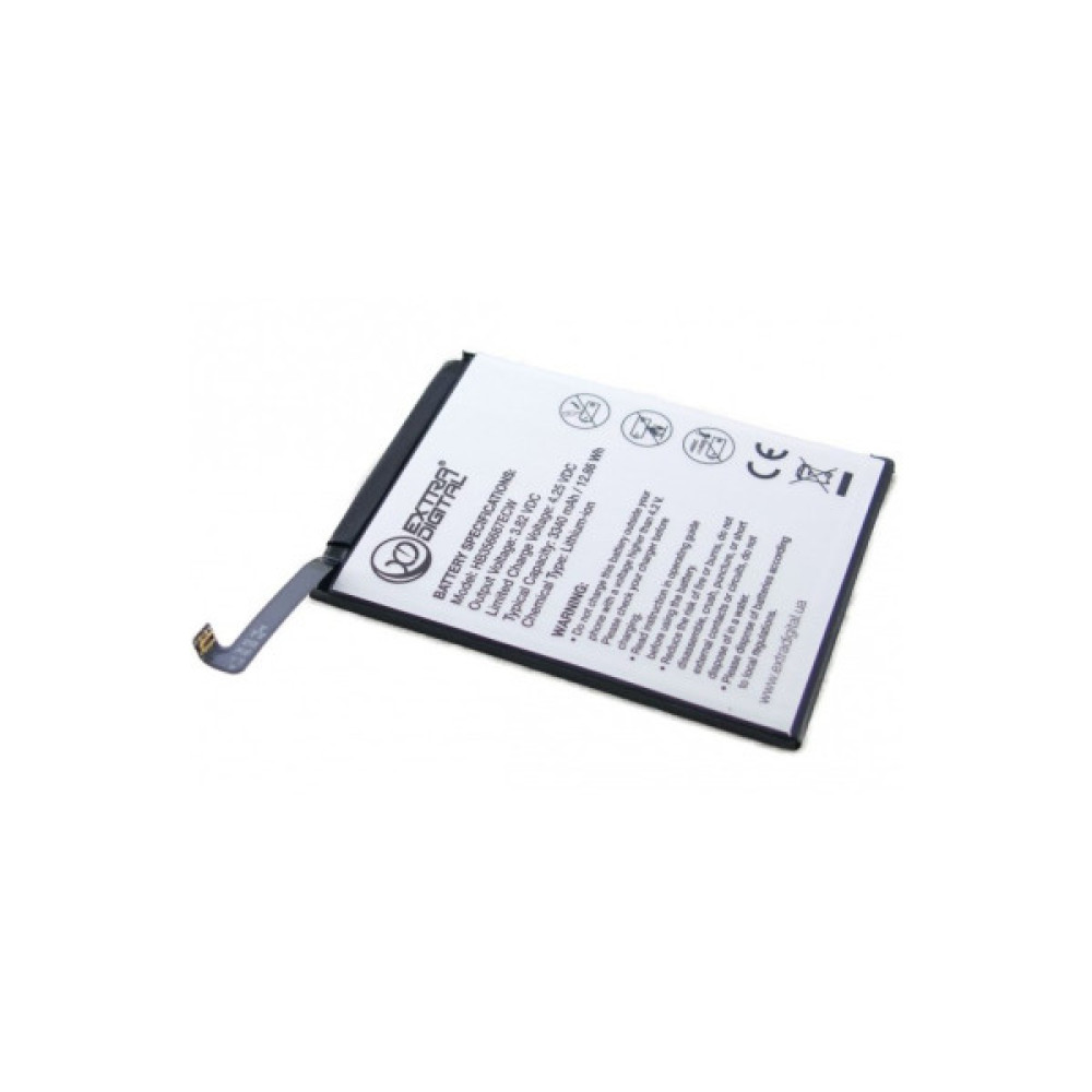 Акумуляторна батарея Extradigital Huawei P Smart Plus HB356687ECW 3340 mAh (BMH6496)