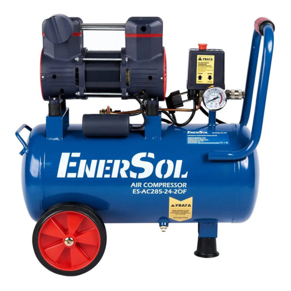 Компресор Enersol ES-AC285-24-2OF, 285 л/хв, 1.08 кВт (ES-AC285-24-2OF)
