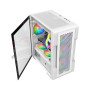Корпус для ПК 1stPlayer T3-WH-4F1-W