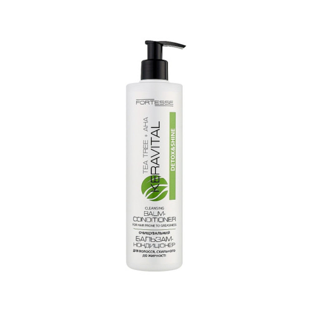 Кондиціонер для волосся Fortesse Professional Detox & Shine З чайним деревом та AHA-кислотами 400 мл (4823115504500)