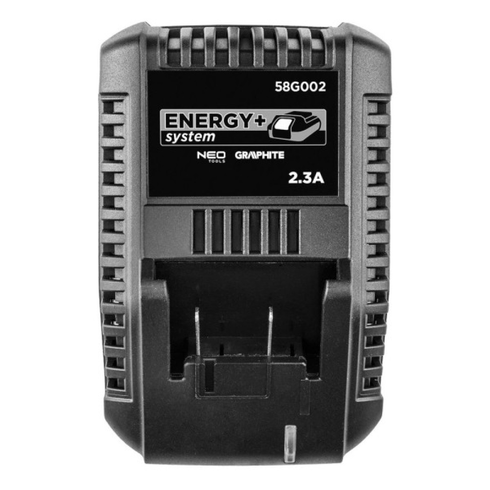 Зарядний пристрій GRAPHITE Energy+, 18В, 2.3А, 0.3кг