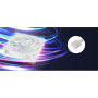Корпусний вентилятор SilverStone Air Blazer 120RW-ARGB, 120мм, 600-2200rpm, 4pin PWM, 3pin +5VARGB, 7.4-35.6dBa, білий