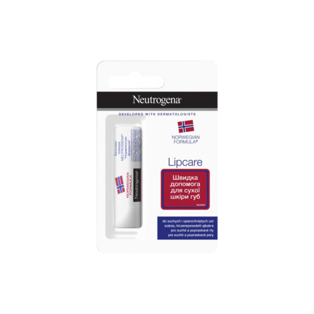Гігієнічна помада Neutrogena Норвезька формула SPF 4 4.8 г (3574660271072)
