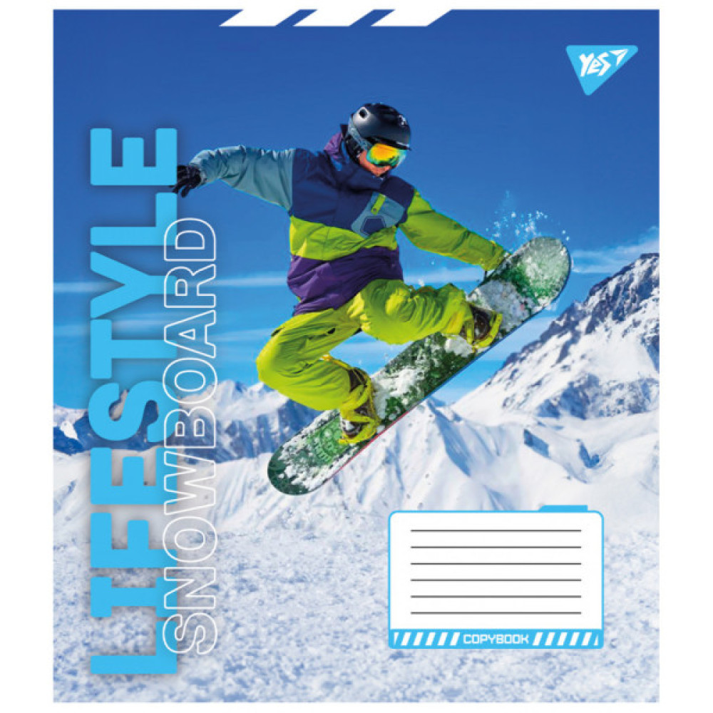 Зошит Yes Lifestyle 60 аркушів лінія (767155)
