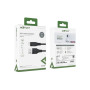 Дата кабель USB 2.0 AM to Micro 5P 1.2m 2.4A TPE C3-09 black Acefast (6974316280880)