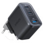 Зарядний пристрій Anker 2xUSB-C PD70W + 1xUSB black (A121AL11)