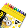 Олівці кольорові Yes Minions воскові 12 шт (590140) Олівці кольорові Yes Minions воскові 12 шт (590140)