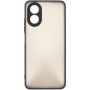 Чохол до мобільного телефона Dengos Matte OPPO A18 (black) (DG-TPU-MATT-135) Чохол до мобільного телефона Dengos Matte OPPO A18 (black) (DG-TPU-MATT-135)