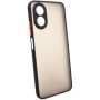 Чохол до мобільного телефона Dengos Matte OPPO A18 (black) (DG-TPU-MATT-135) Чохол до мобільного телефона Dengos Matte OPPO A18 (black) (DG-TPU-MATT-135)