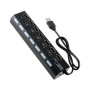 Концентратор Voltronic USB 2.0 to 7xUSB with switches black (YT-H7SHS-B) Концентратор Voltronic USB 2.0 to 7xUSB with switches black (YT-H7SHS-B)