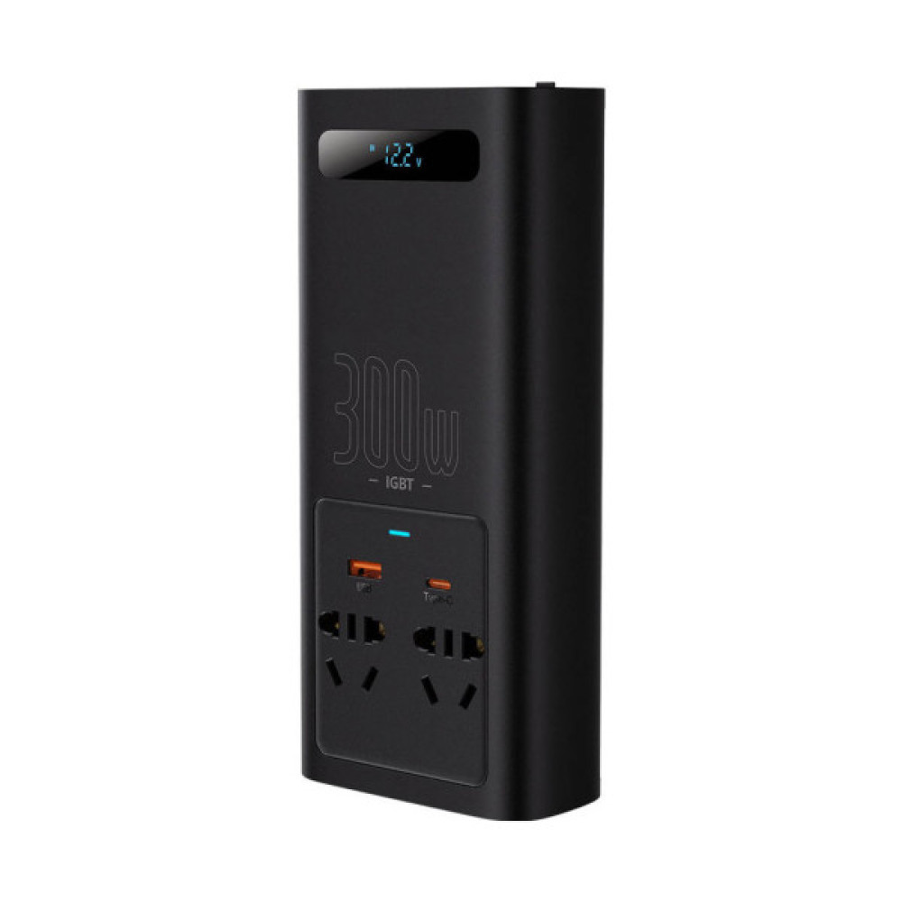 Автомобільний інвертор 12V/220V 500W IGBT Baseus In-car Inverter Baseus (CGNB010101)