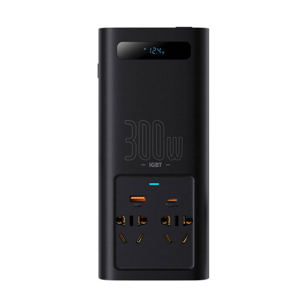 Автомобільний інвертор 12V/220V 500W IGBT Baseus In-car Inverter Baseus (CGNB010101)