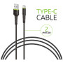 Дата кабель USB 2.0 AM to USB-C 2.0m CBFLEXT2 Black Intaleo (1283126521423) Дата кабель USB 2.0 AM to USB-C 2.0m CBFLEXT2 Black Intaleo (1283126521423)