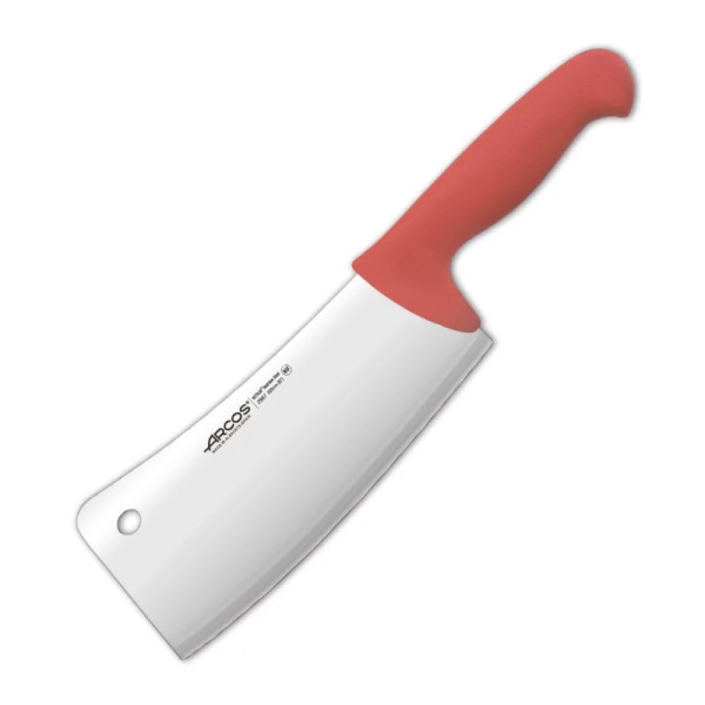 Кухонний ніж Arcos серія "2900" Сікач 220 мм 540 гр Червоний (296722)