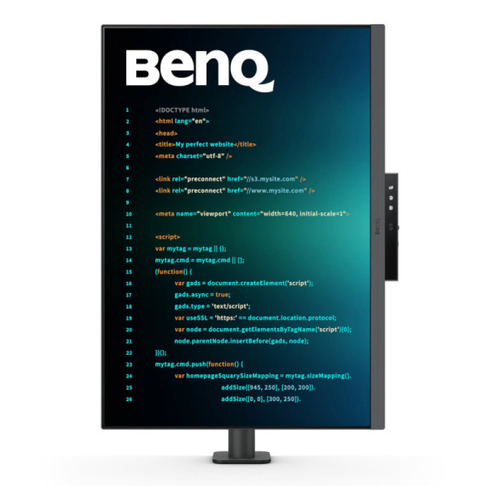 BENQ RD280UA METALLIC GREY (9H.LM2LJ.TBE)