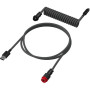 Дата кабель USB 2.0 AM to USB-C 1.37m coiled gray-black HyperX (6J679AA)