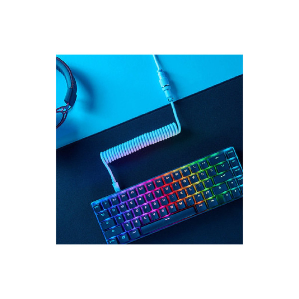 Дата кабель USB 2.0 AM to USB-C 1.37m coiled gray-black HyperX (6J679AA)