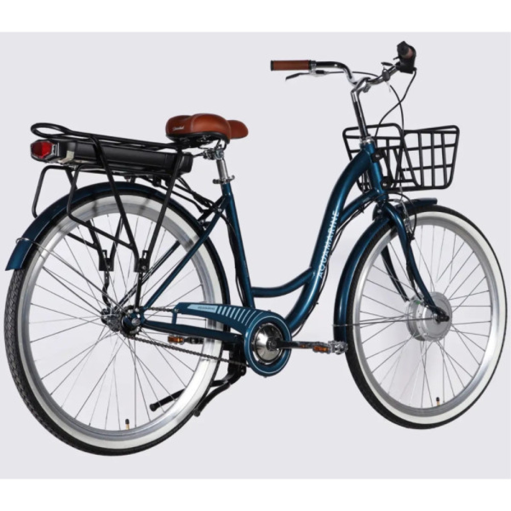 Електровелосипед Dorozhnik 28" eAQUAMARINE BH рама-19" 36B 13А*г 500Вт 2026 темно-синій (ELB-D-28-107)