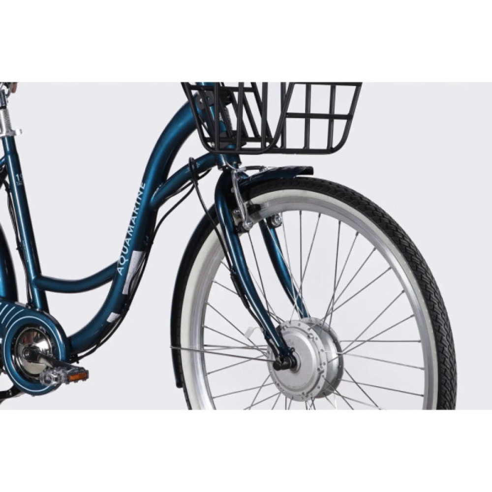 Електровелосипед Dorozhnik 28" eAQUAMARINE BH рама-19" 36B 13А*г 500Вт 2026 темно-синій (ELB-D-28-107)