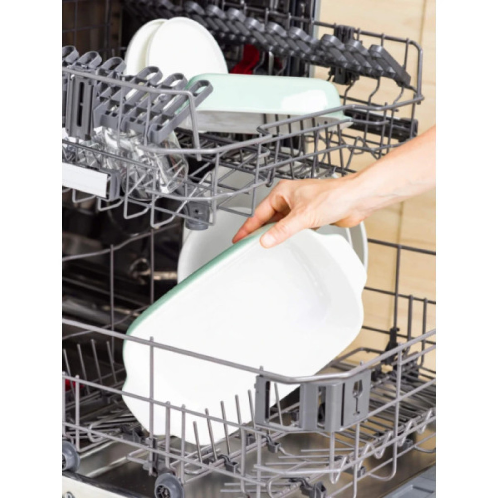Форма для випікання KitchenAid з кришкою керамогранітна 0,9 л Фісташкова (CC007424-001)