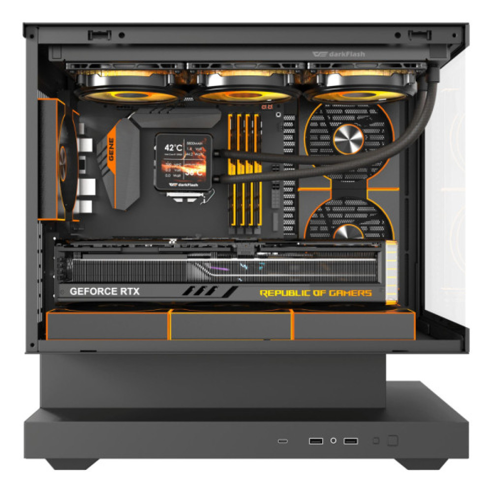 Корпус для ПК DARKFLASH F1 BLACK