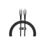 Дата кабель USB-C to USB-C 1.0m 100W black Baseus (CADH000701)