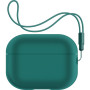 Чохол для навушників Armorstandart Silicone Case with straps для Apple Airpods Pro 2 Dark Green (ARM68612) Чохол для навушників Armorstandart Silicone Case with straps для Apple Airpods Pro 2 Dark Green (ARM68612)