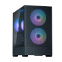 Корпус Zalman P30 AIR без БЖ, 1xUSB3.0, 1xUSBType-C, 3x140мм ARGB, VGA 392мм, LCS ready, TG Side Panel, mATX, чорний Корпус Zalman P30 AIR без БЖ, 1xUSB3.0, 1xUSBType-C, 3x140мм ARGB, VGA 392мм, LCS ready, TG Side Panel, mATX, чорний
