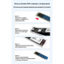 Кишеня зовнішня Dynamode M.2 SSD NVMe/SATA combo ч-з USB3.2 GEN2 Type-C (DM-CAD-SSD09) Кишеня зовнішня Dynamode M.2 SSD NVMe/SATA combo ч-з USB3.2 GEN2 Type-C (DM-CAD-SSD09)