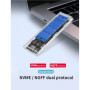 Кишеня зовнішня Dynamode M.2 SSD NVMe/SATA combo ч-з USB3.2 GEN2 Type-C (DM-CAD-SSD09) Кишеня зовнішня Dynamode M.2 SSD NVMe/SATA combo ч-з USB3.2 GEN2 Type-C (DM-CAD-SSD09)