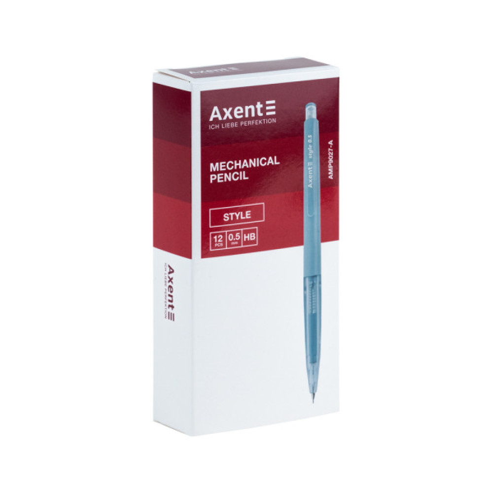 Олівець механічний Axent Style 0,5 мм, НВ (AMP9027-A)