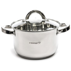 Каструля Hölmer з кришкою 2,6л (CR-18426-SS)