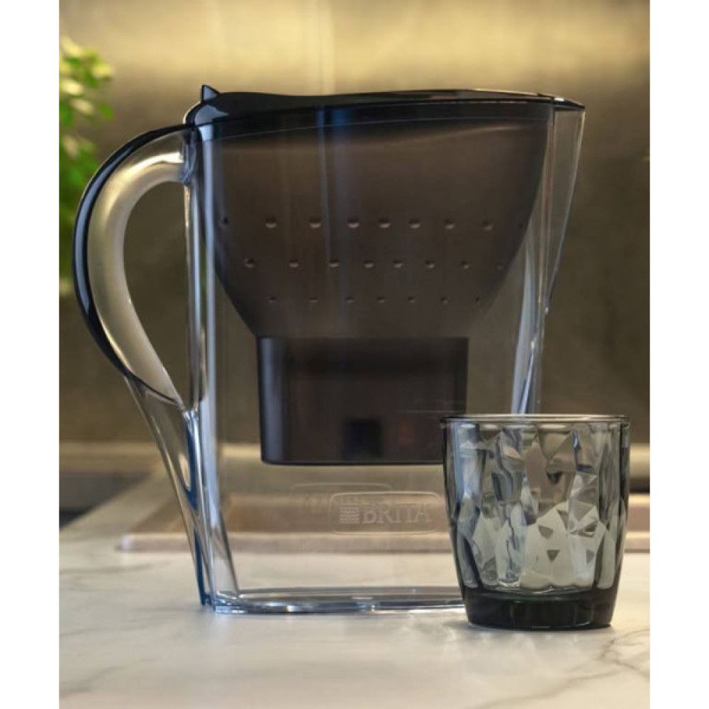 Фільтр-глечик Brita Marella XL Memo MXPro 3.5л (2л очищеної води) з картриджем сірий