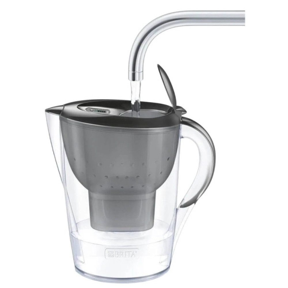 Фільтр-глечик Brita Marella XL Memo MXPro 3.5л (2л очищеної води) з картриджем сірий