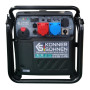 Генератор інверторний бензиновий Konner&Sohnen KS 8100iE 1/3 ATSR 230/400В 8/8.5кВт АВР(ATS) електростартер 68кг