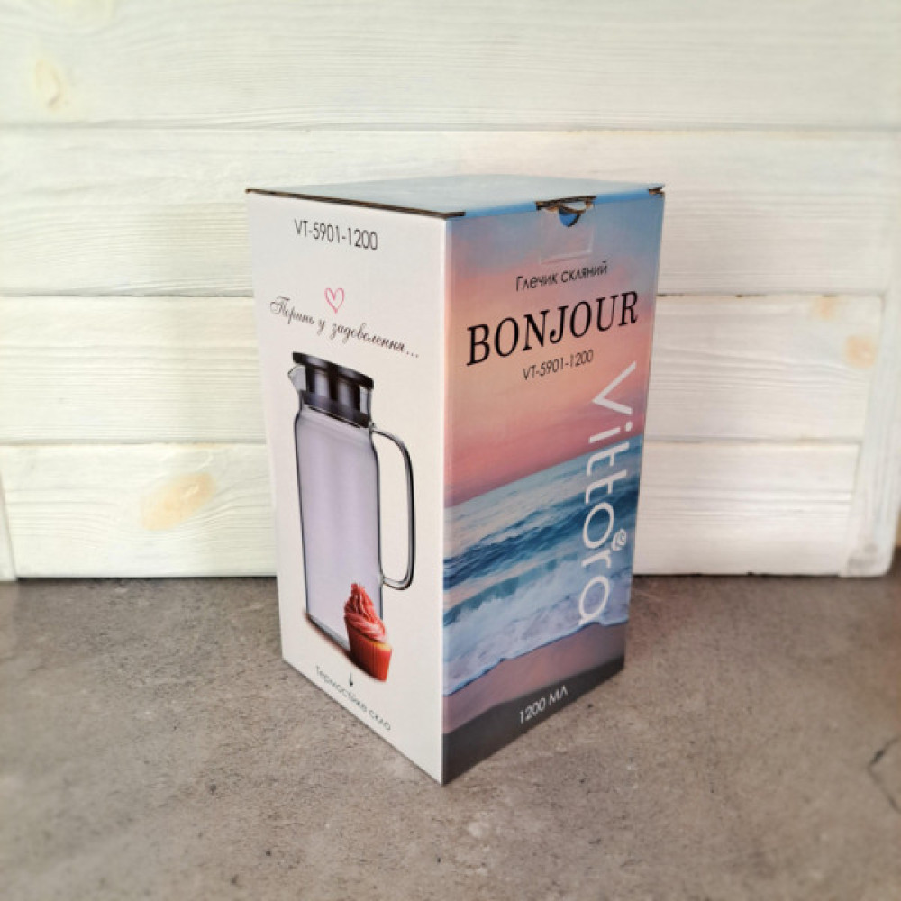 Глечик Vittora Bonjour 1,2 л (VT-5901-1200)