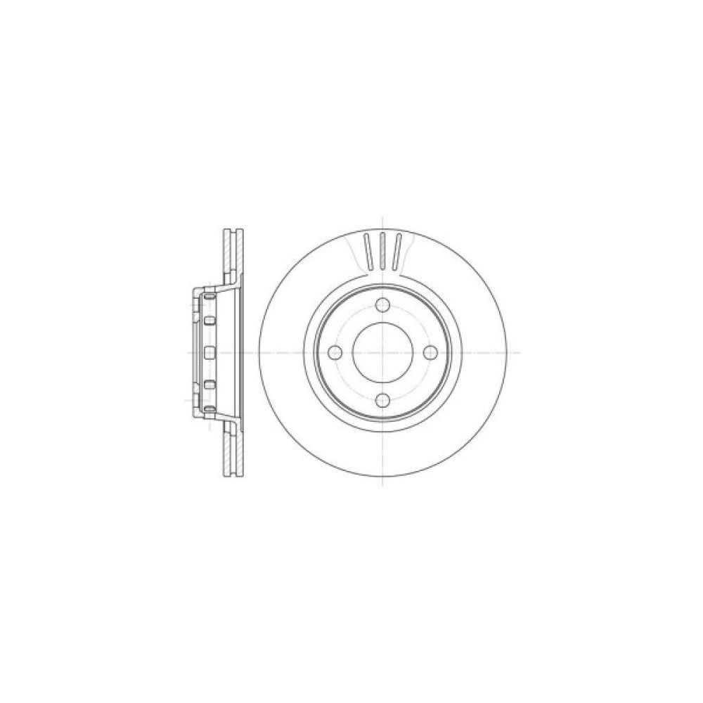 Гальмівний диск REMSA 6295.10