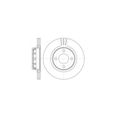 Гальмівний диск REMSA 6295.10