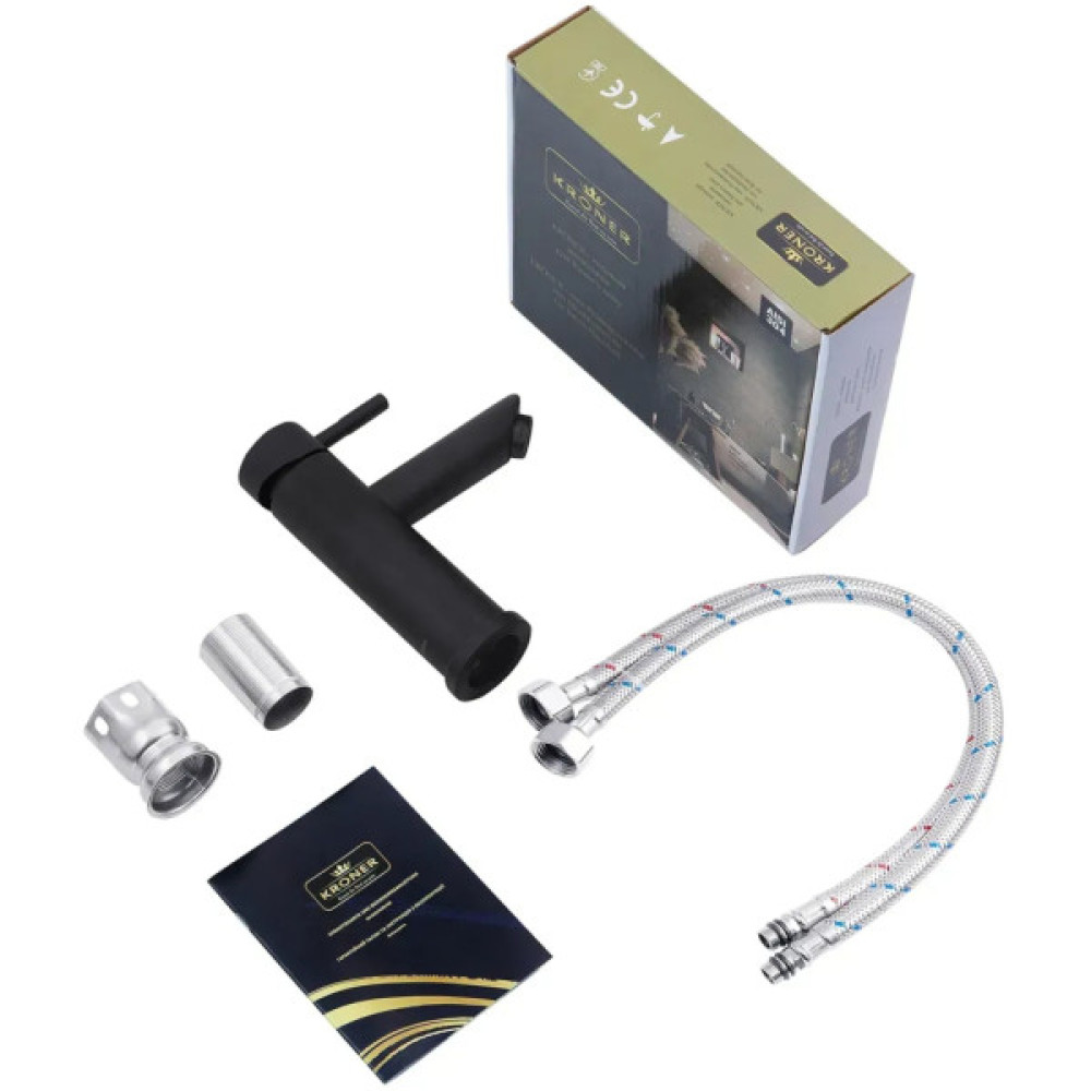 Змішувач Kroner Edelstahl Klassisch-SCH070 + змішувач Edelstahl Klassisch-SCH010 (CVS30149)