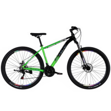 Велосипед Space 29" PHAETON DD FR рама-18" AL 2026 зелено-чорний (OPS-SP-29-182)