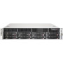 Корпус до сервера Supermicro 2U 8xHotSwap SAS/SATA, EE-ATX 800W HS RM Black (CSE-825TQC-R802LPB)