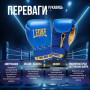 Боксерські рукавички Leone GN220 DNA Blue 10 унцій (GN220_Blue_10oz)