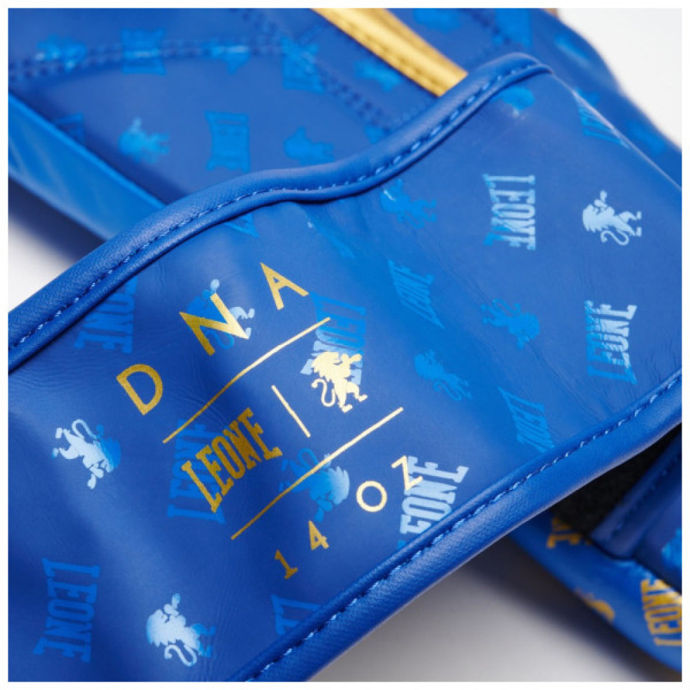 Боксерські рукавички Leone GN220 DNA Blue 10 унцій (GN220_Blue_10oz)
