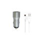 Зарядний пристрій XO TZ09 2.4A/2 USB + cable microUSB Grey (XO-TZ09M-GR) Зарядний пристрій XO TZ09 2.4A/2 USB + cable microUSB Grey (XO-TZ09M-GR)