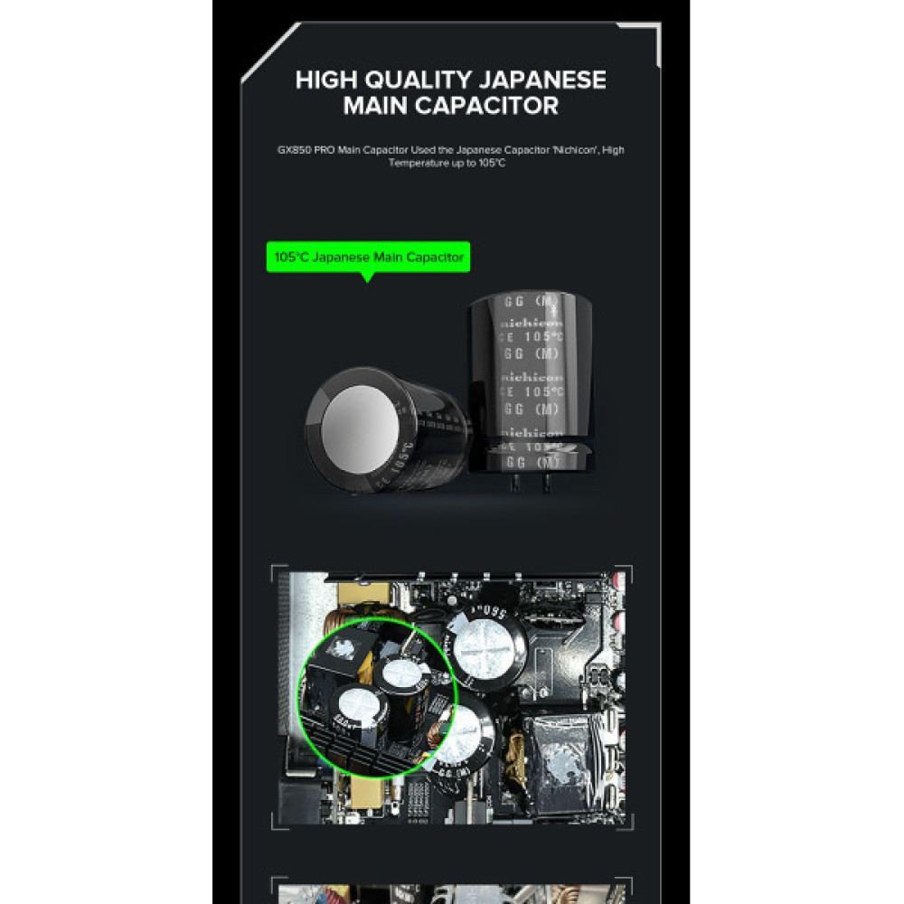 GAMEMAX GX-850 PRO WT (ATX3.0 PCIe5.0)