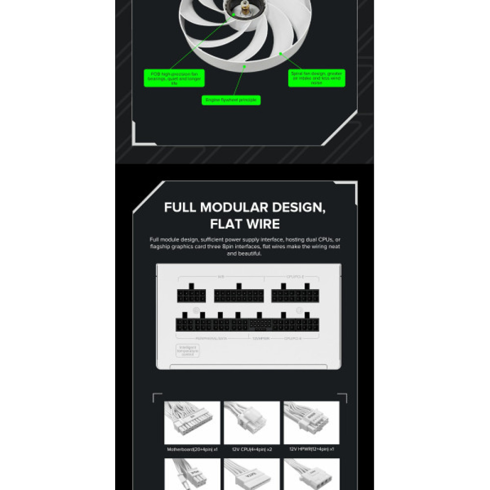 GAMEMAX GX-850 PRO WT (ATX3.0 PCIe5.0)