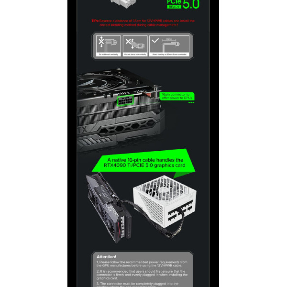 GAMEMAX GX-850 PRO WT (ATX3.0 PCIe5.0)